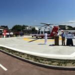 Inaugurazione piazzola elisoccorso e pista ciclabile