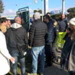 manifestazione lavoratori ecotech