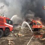 vigili del fuoco incendio eco x