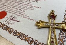 Stemma e motto di Papa Leone XIV