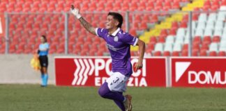 Orfano segna il gol della vittoria contro l'Ancona