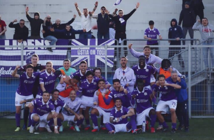 L’Ostiamare vince sul filo di lana e riduce le distanze dalla vetta